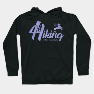 hiking hill top adventure Hoodie